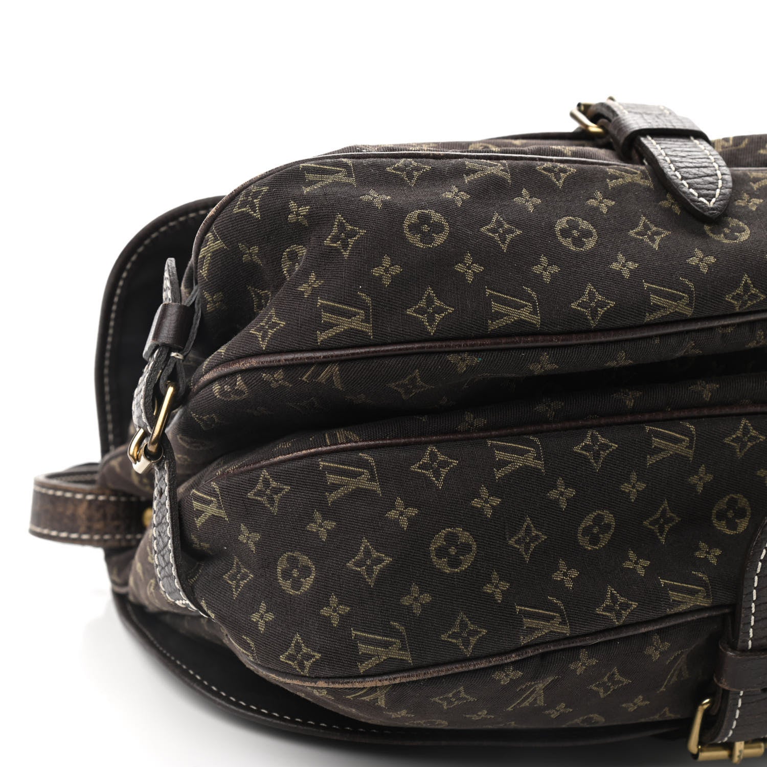 Louis Vuitton Monogram Mini Lin Saumur Ebene 8 of 11