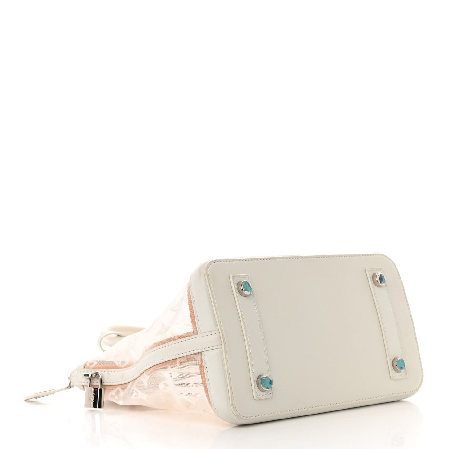 Monogram Transparence Lockit White