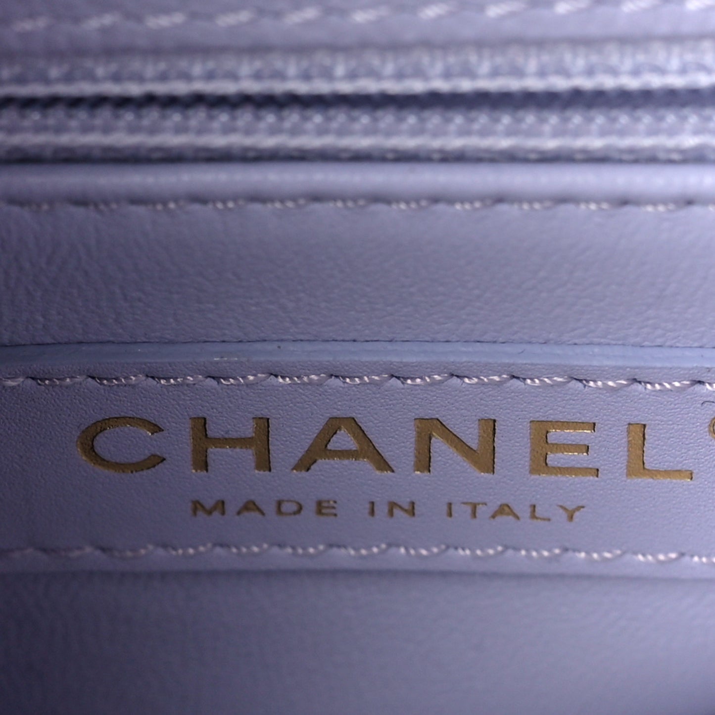 Caviar Quilted Mini Coco Handle Flap Light Purple