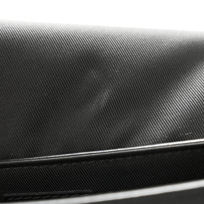 Louis Vuitton Calfskin Aerogram Messenger Black 10 of 10