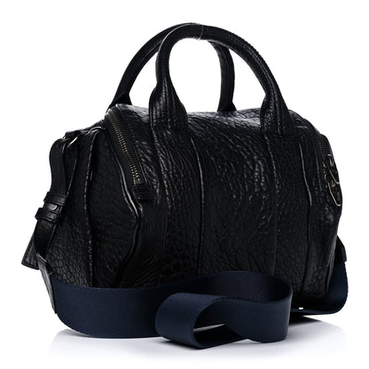 Alexander Wang Pebbled Lambskin Mini Rockie Rhodium Hardware 3 of 11