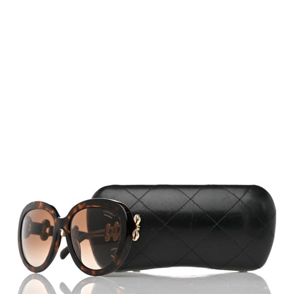 Chanel Pearl Crystal Bijoux Polarized Sunglasses 5335-H-B Tortoise 8 of 8