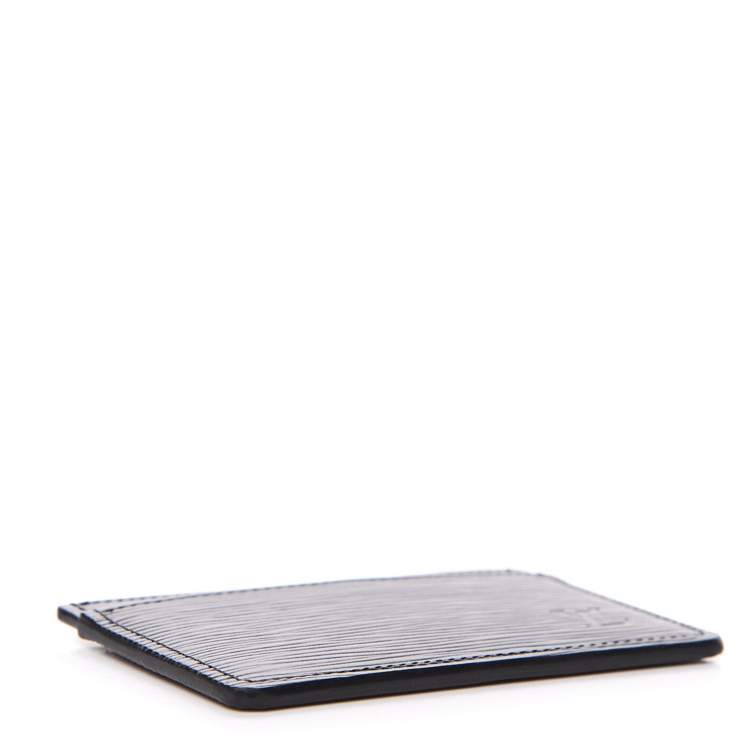 Louis Vuitton Epi Card Holder Black 3 of 6
