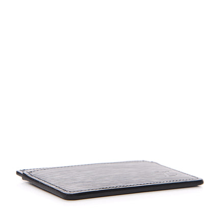 Louis Vuitton Epi Card Holder Black 3 of 6