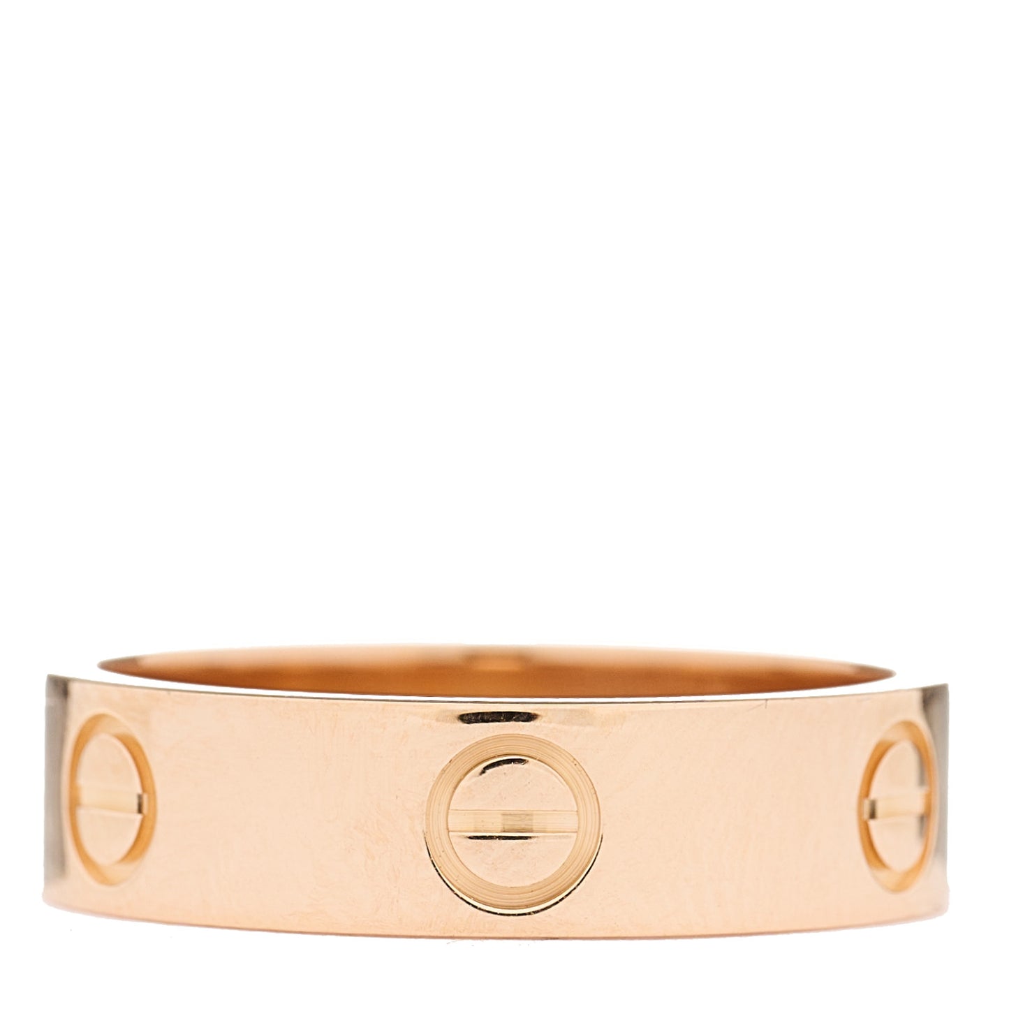 18K Pink Gold 5.5mm LOVE Ring 58 8.25