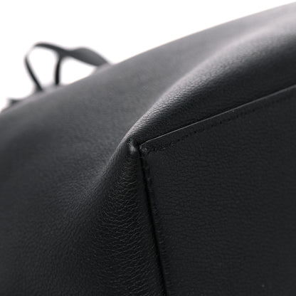 Louis Vuitton Calfskin Lockme Go Tote Black 5 of 12