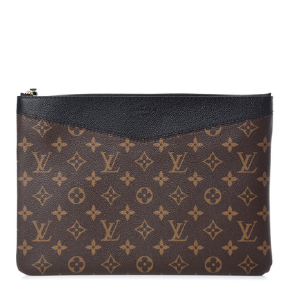 Louis Vuitton Monogram Daily Pouch Black 1 of 8
