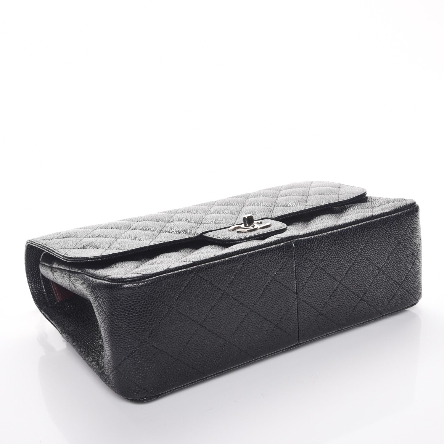 Chanel Caviar Quilted Jumbo Double Flap Black 4 of 9