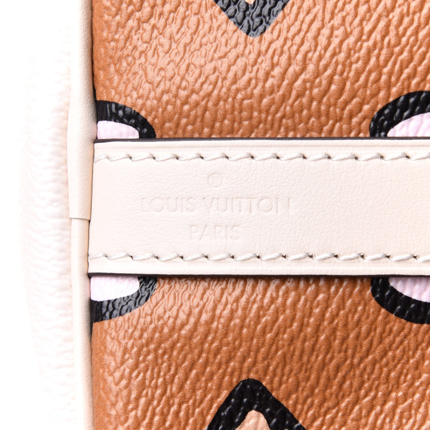Monogram Giant Wild At Heart Speedy Bandouliere 25 Creme