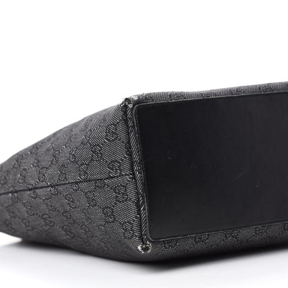 Gucci Monogram Bucket Tote Black 6 of 15