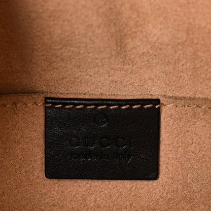 Gucci Calfskin Matelasse GG Marmont Dome Backpack Black 6 of 13