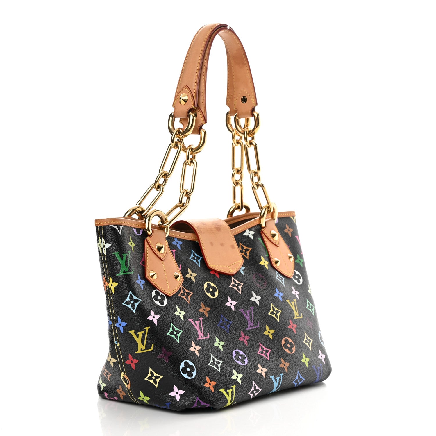 Louis Vuitton Monogram Multicolor Annie MM Black 3 of 18