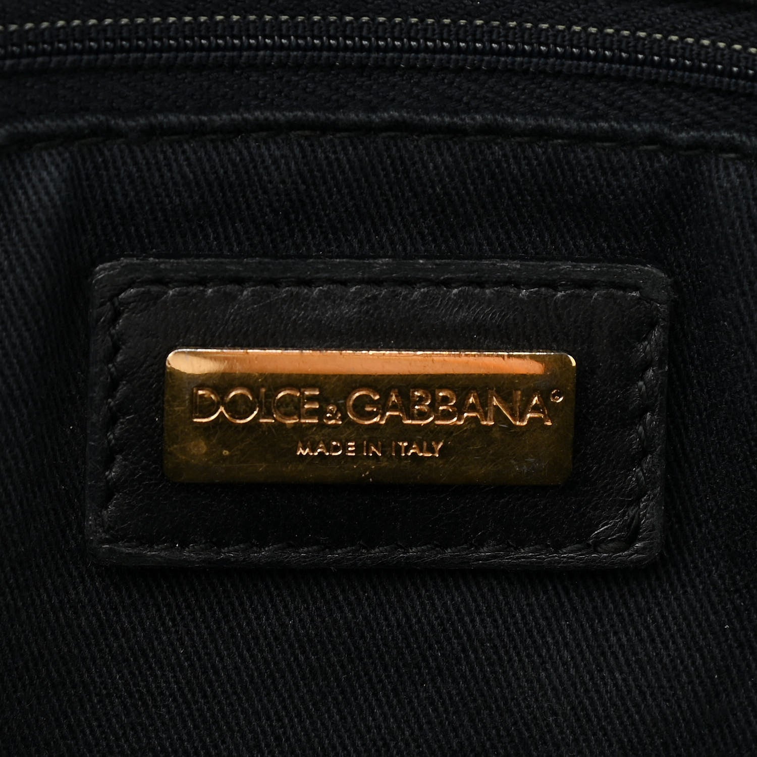 Dolce & Gabbana Crochet Miss Sicily Chain Flap Black 6 of 13
