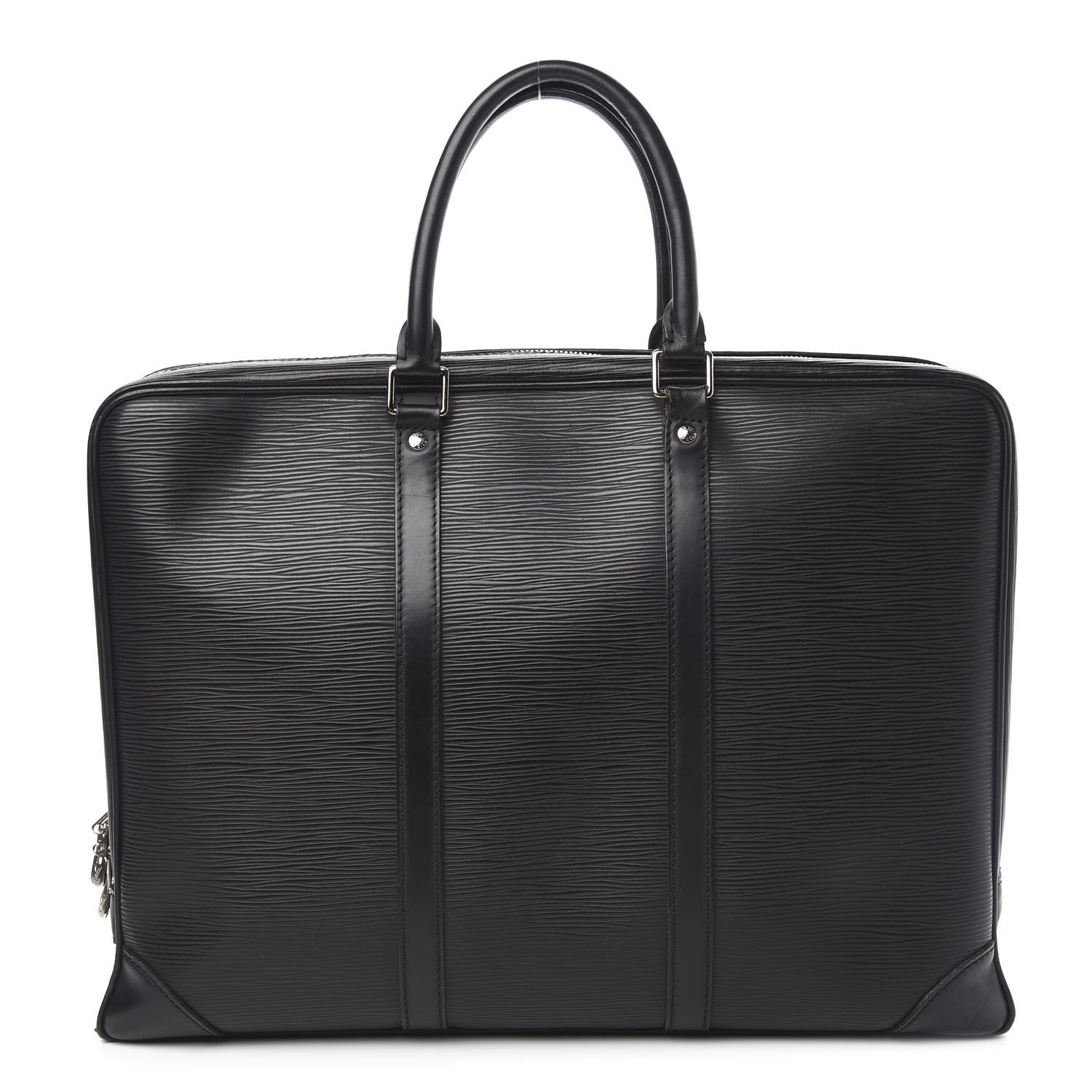 Louis Vuitton Epi Porte-Documents Voyage Briefcase Black 1 of 11