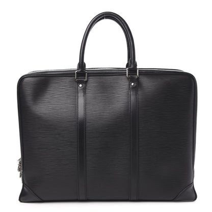 Louis Vuitton Epi Porte-Documents Voyage Briefcase Black 1 of 11