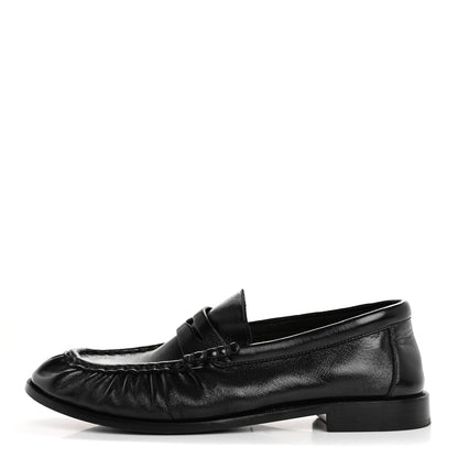 Saint Laurent Nappa Sugar Le Loafer 15 Penny Slippers 40.5 Black 1 of 10