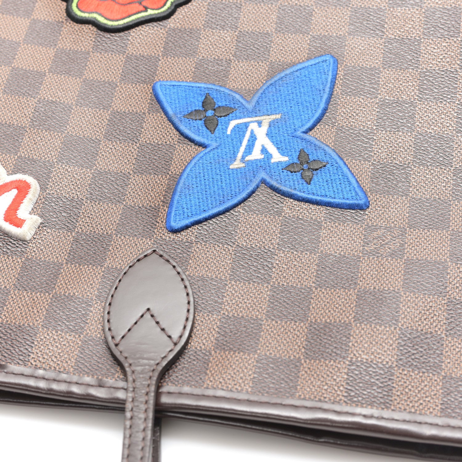 Louis Vuitton Damier Ebene Travel Stickers Neo Neverfull MM 12 of 13