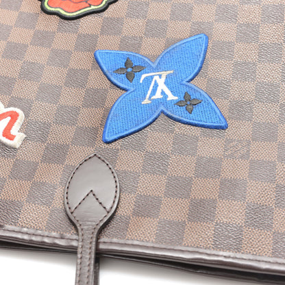 Louis Vuitton Damier Ebene Travel Stickers Neo Neverfull MM 12 of 13