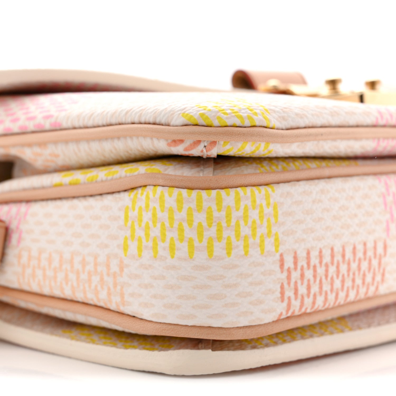 Louis Vuitton Damier Giant Pochette Metis East West Peach 8 of 10