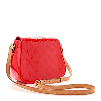 Louis Vuitton Vernis Bellflower GM Rouge Grenadine 3 of 16