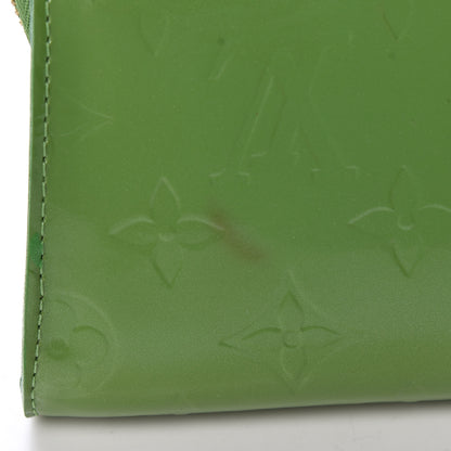 Louis Vuitton Vernis Trousse Cosmetic Pouch Vert Tonic 9 of 11