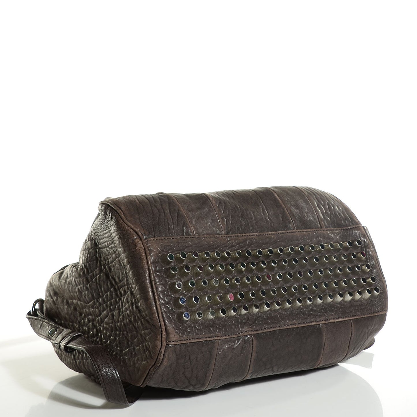 Pebbled Lambskin Rocco Espresso