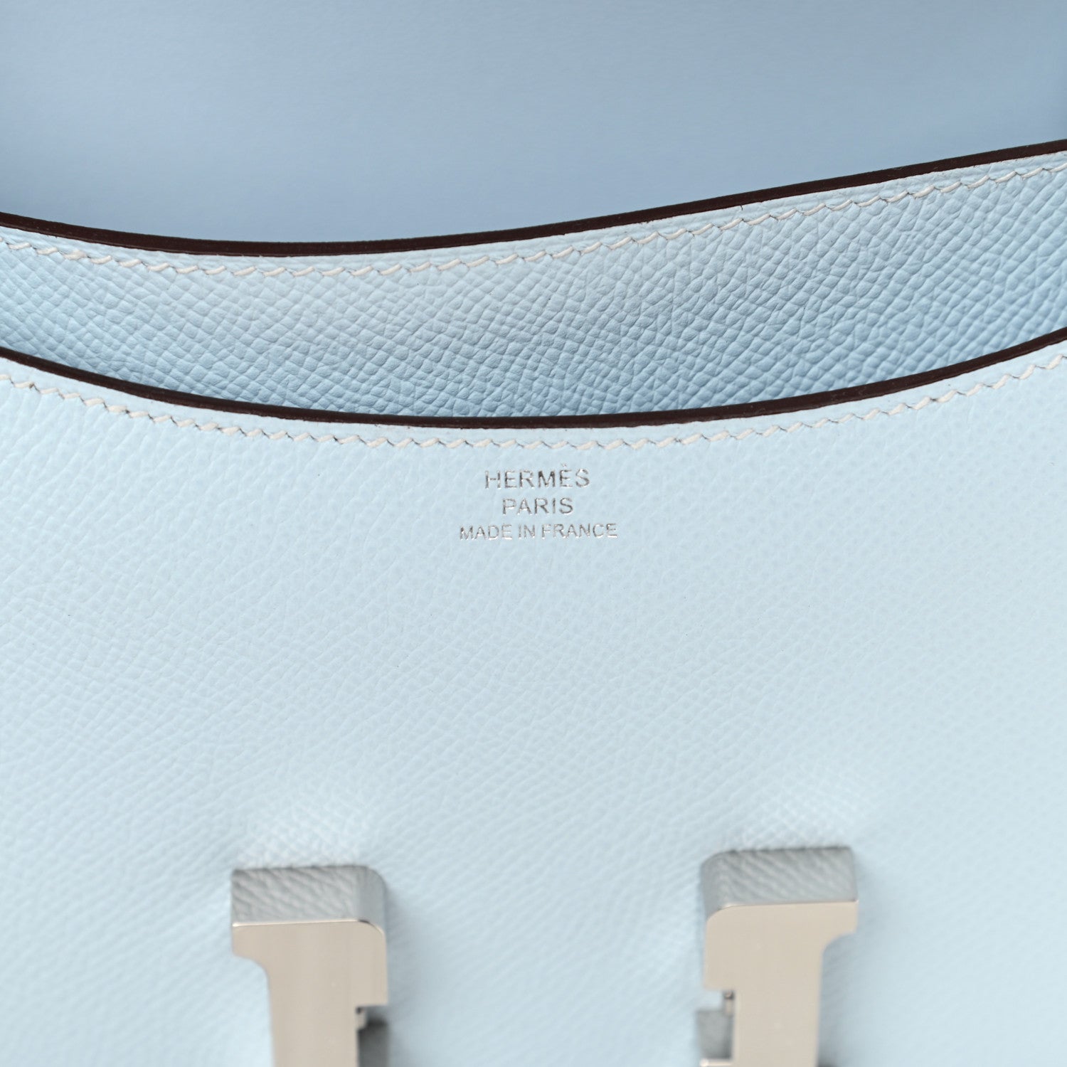 Hermes Epsom Constance 18 Bleu Brume 6 of 10