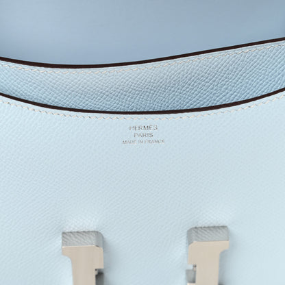 Hermes Epsom Constance 18 Bleu Brume 6 of 10