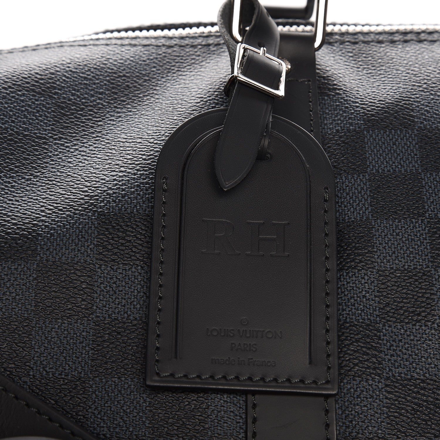 Louis Vuitton Damier Cobalt Keepall Bandouliere 55 8 of 8