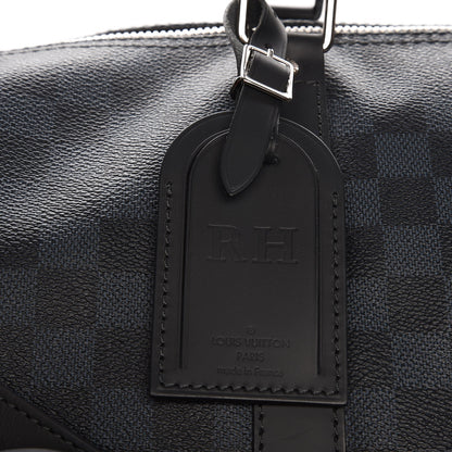 Louis Vuitton Damier Cobalt Keepall Bandouliere 55 8 of 8