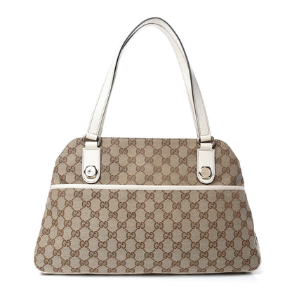 Gucci Monogram Medium Charmy Shoulder Bag Off White 1 of 10
