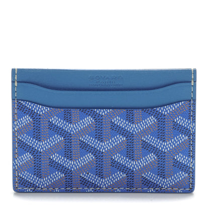 Goyard Goyardine Saint Sulpice Card Holder Sky Blue 1 of 7