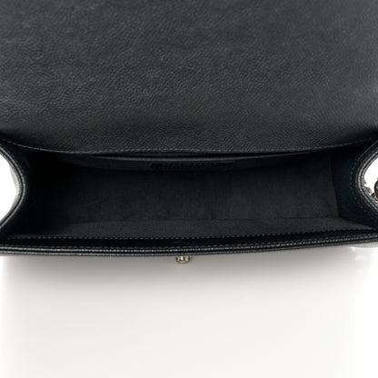 Chanel Caviar Quilted Medium Boy Flap Black 5 of 11