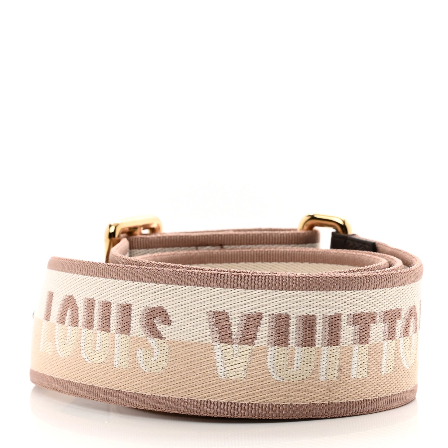 Jacquard Speedy Bandouliere 20 Shoulder Strap Beige Brown