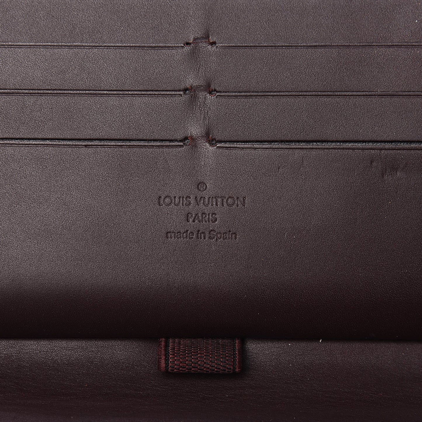 Vernis Zippy Wallet Amarante