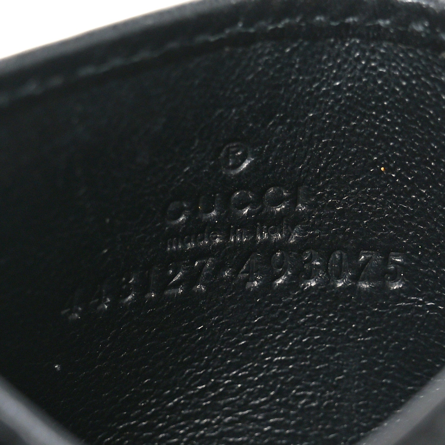 Gucci Calfskin Matelasse GG Marmont Card Holder Black 6 of 7