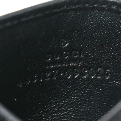 Gucci Calfskin Matelasse GG Marmont Card Holder Black 6 of 7