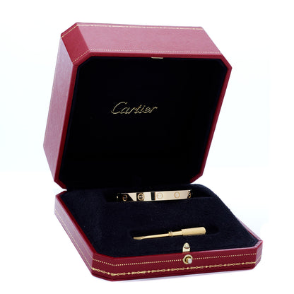 Cartier 18K Yellow Gold LOVE Bracelet 15 4 of 4