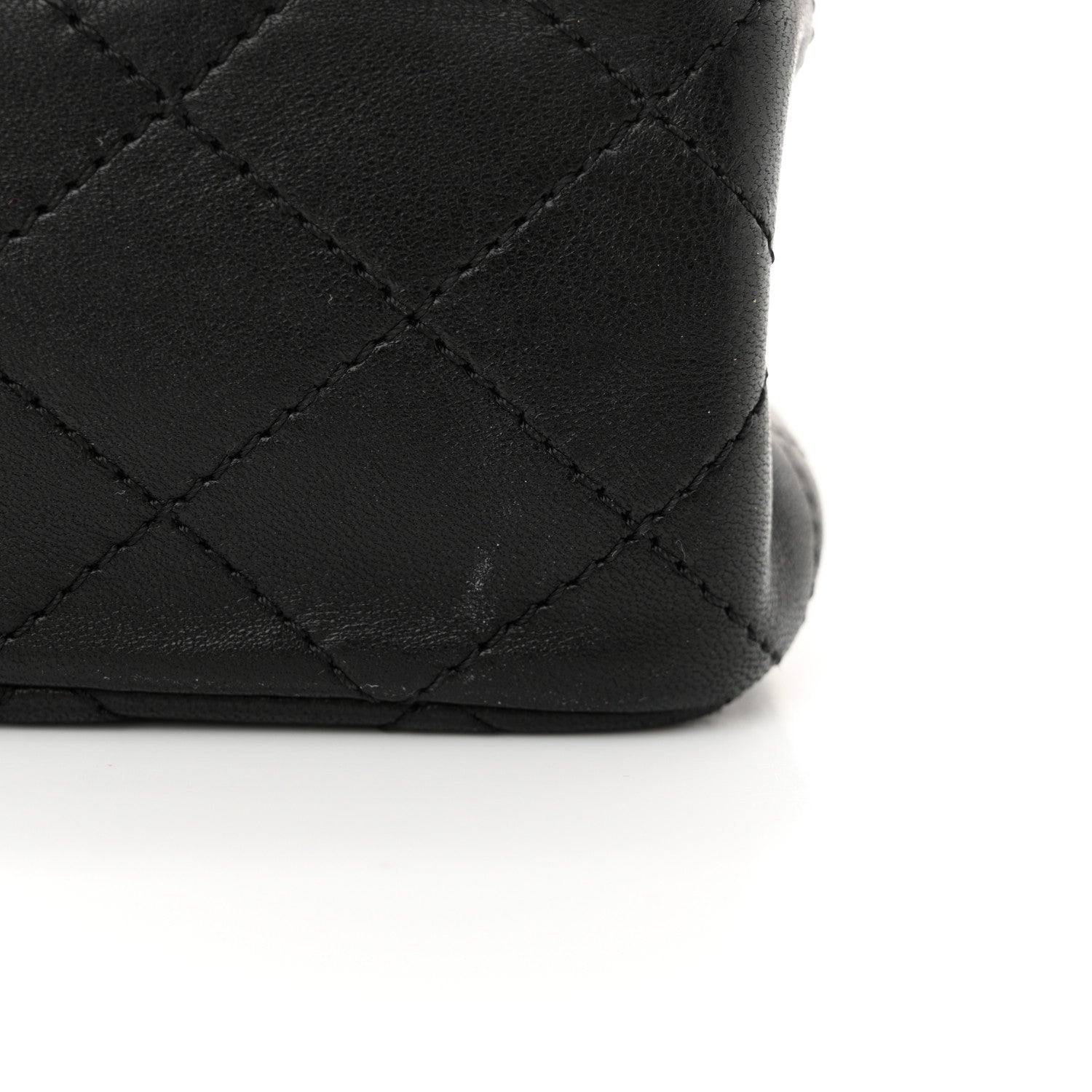 Chanel Lambskin Quilted Medium Westminster Pearl Flap Black 12 of 12