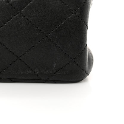 Chanel Lambskin Quilted Medium Westminster Pearl Flap Black 12 of 12
