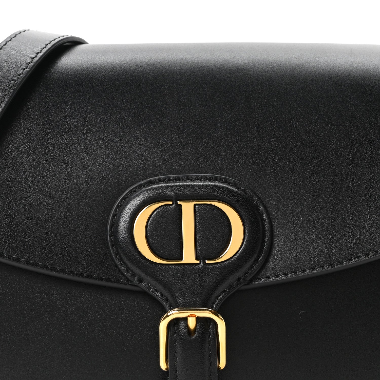 Christian Dior Box Calfskin Medium Bobby Flap Black 6 of 8