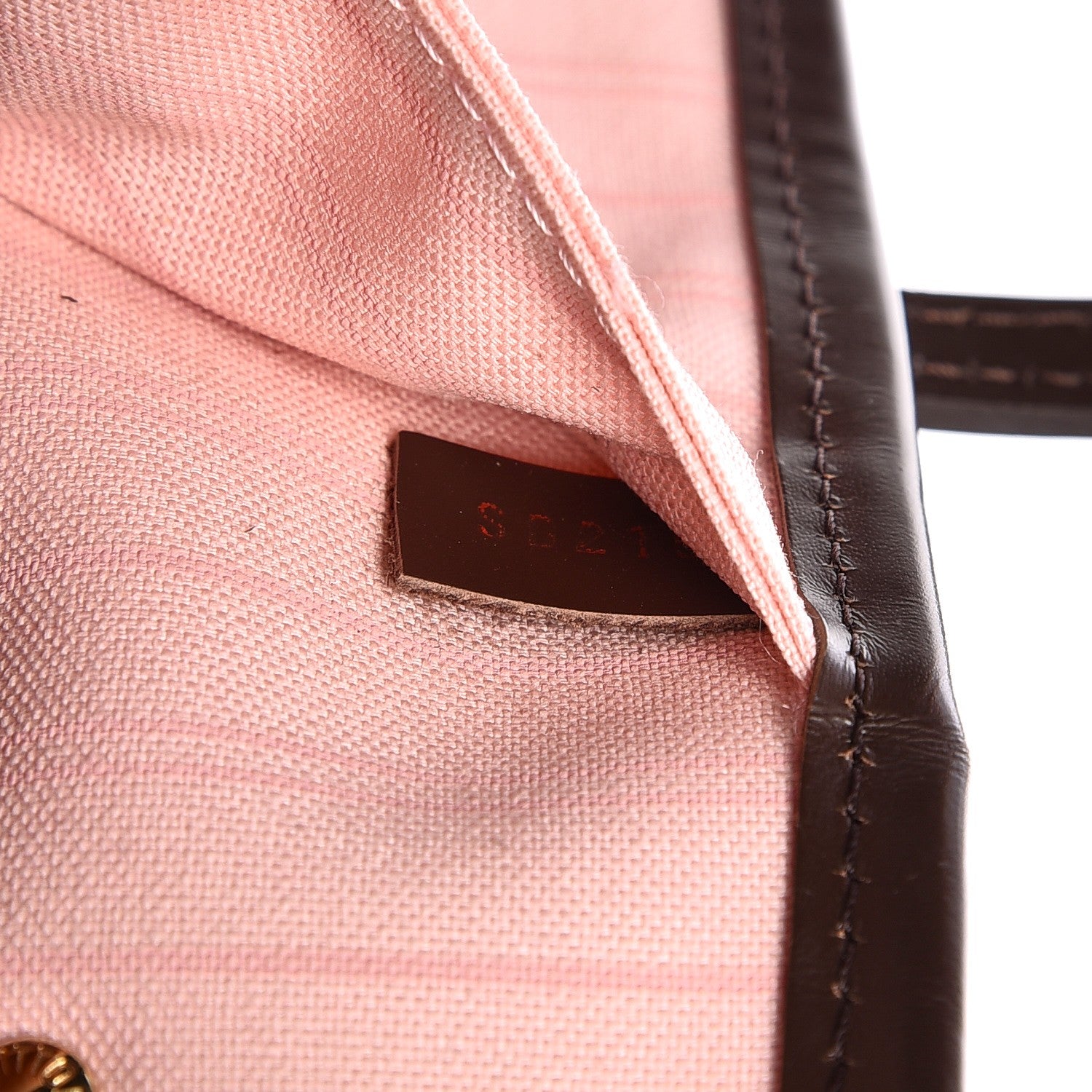 Louis Vuitton Damier Ebene Neo Neverfull MM Rose Ballerine 8 of 9
