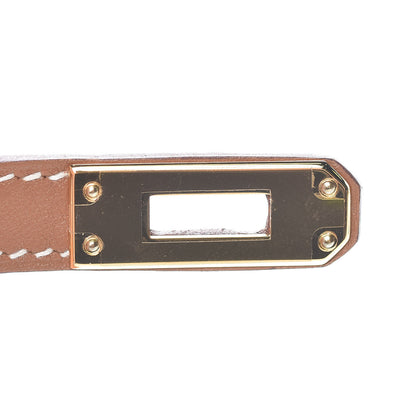 Hermes Swift Kelly Retourne 25 Gold 32 of 37