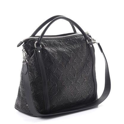 Louis Vuitton Monogram Lambskin Antheia Ixia MM Black 3 of 7
