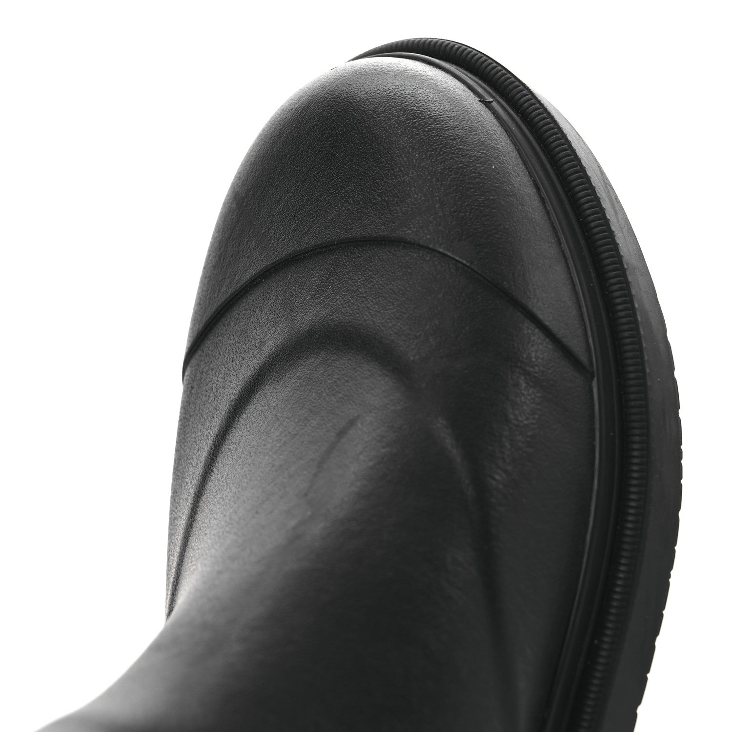 Chanel Caoutchouk CC High Boots 40 Black 11 of 13