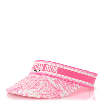 Christian Dior Toile De Jouy Reverse Visor Fluorescent Pink 1 of 10