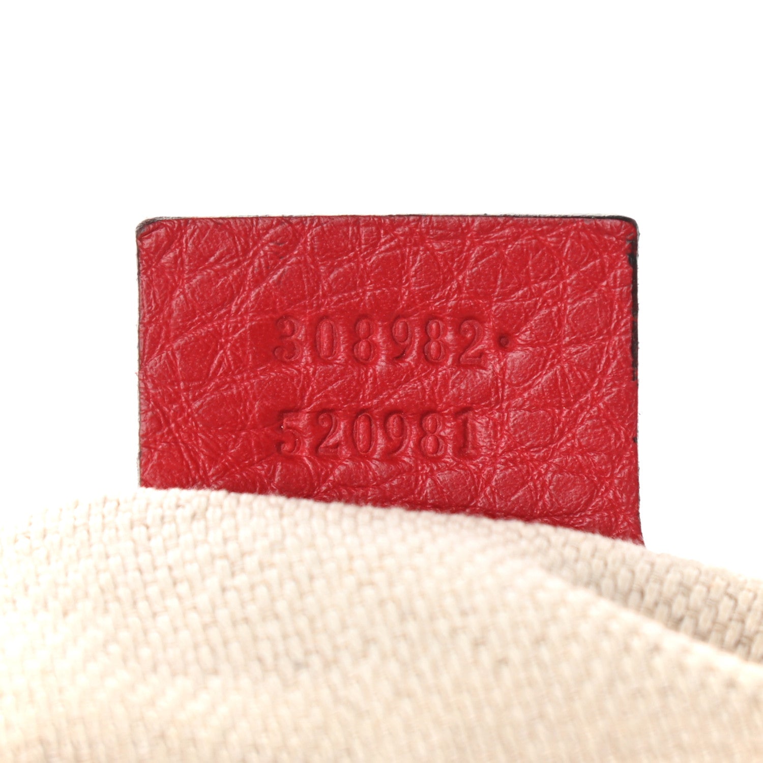 Gucci Pebbled Calfskin Medium Soho Chain Shoulder Bag Tabasco Red 7 of 11