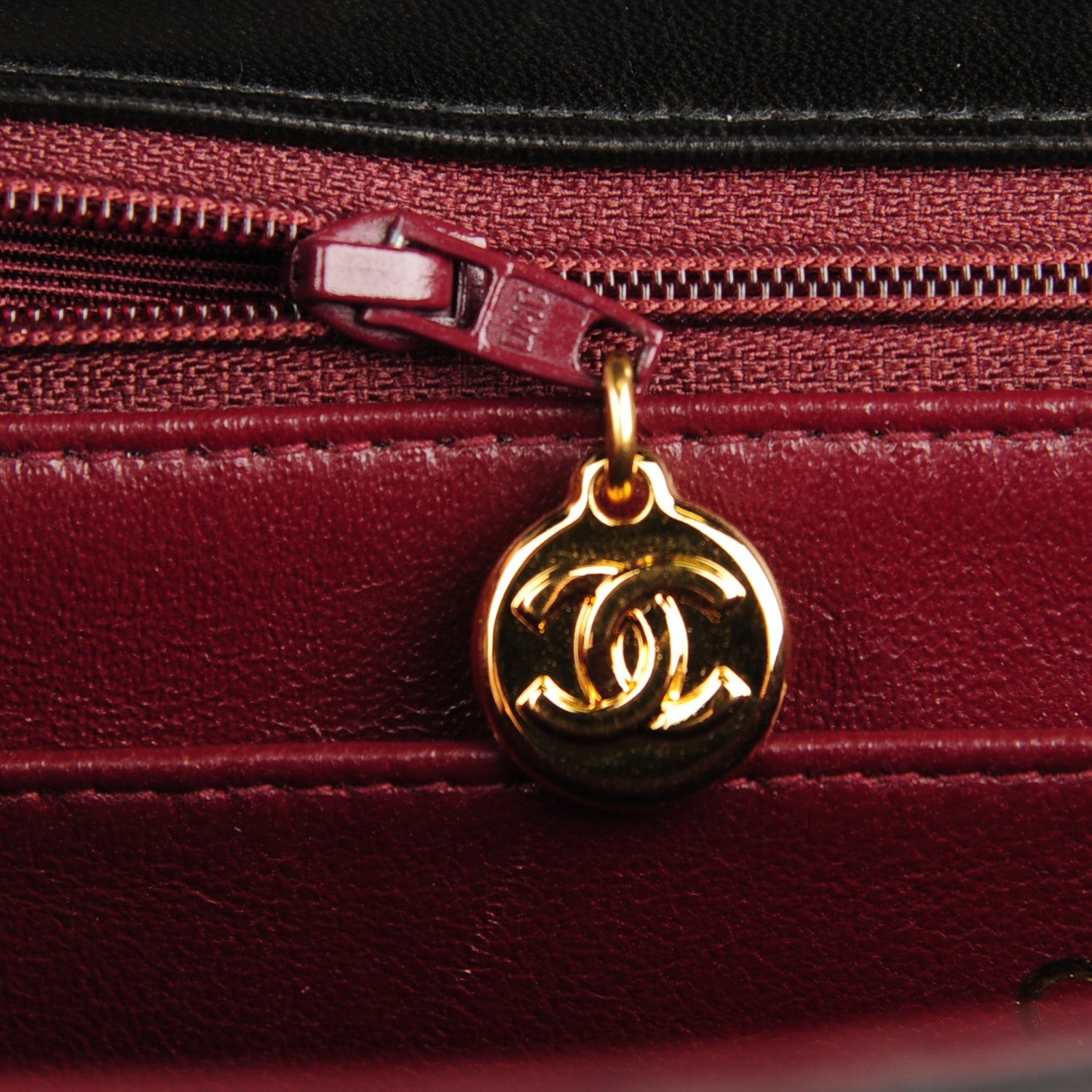 Chanel Lambskin Quilted Jumbo Single Flap Black 7 of 10