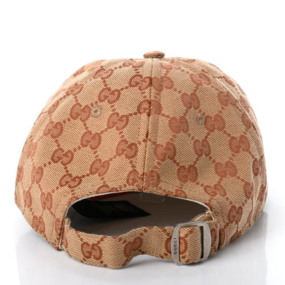 Gucci X MLB Monogram SF Giants Baseball Hat 55-59 Beige Ruggine 6 of 8