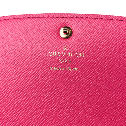 Louis Vuitton Monogram Bloom Flower Emilie Wallet 6 of 10